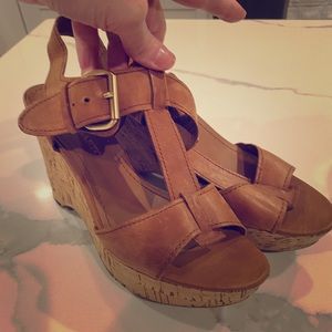 Platform wedge sandals
